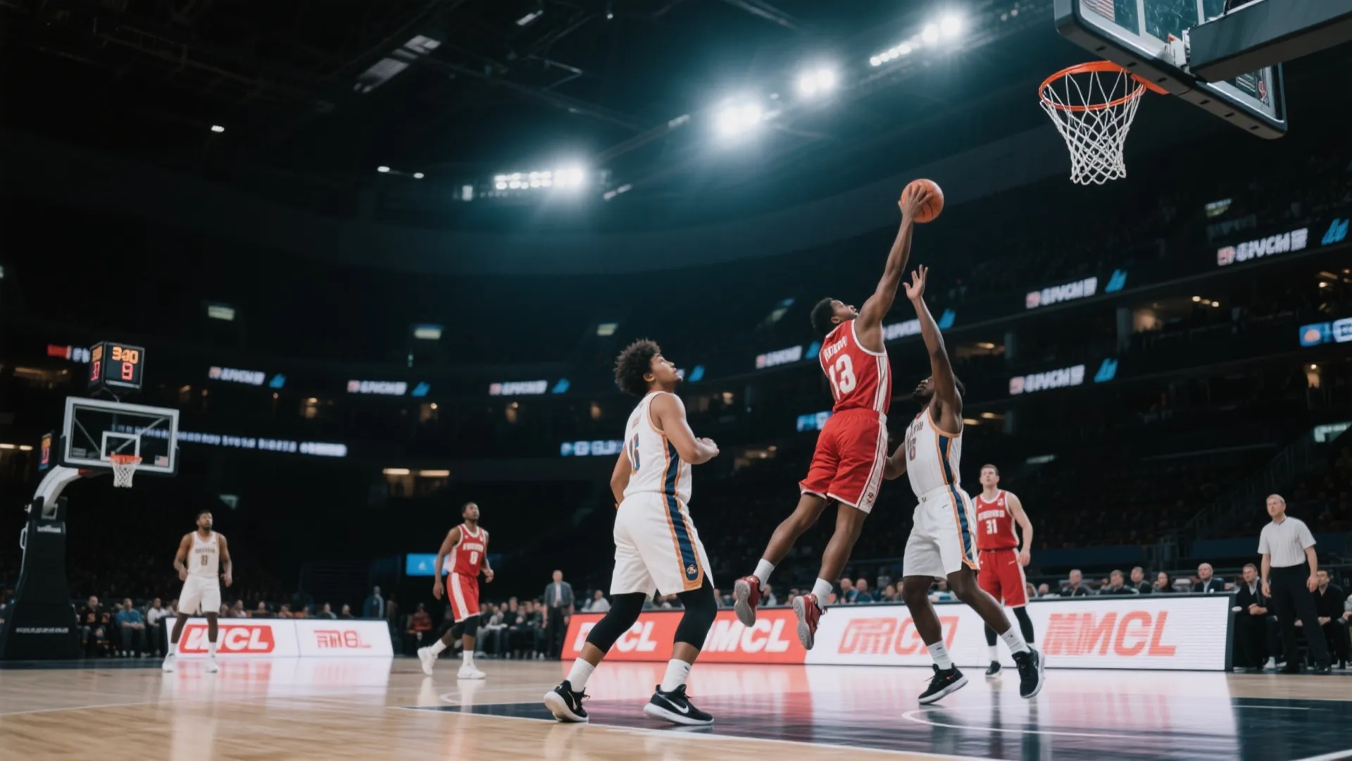 NBA Action Background